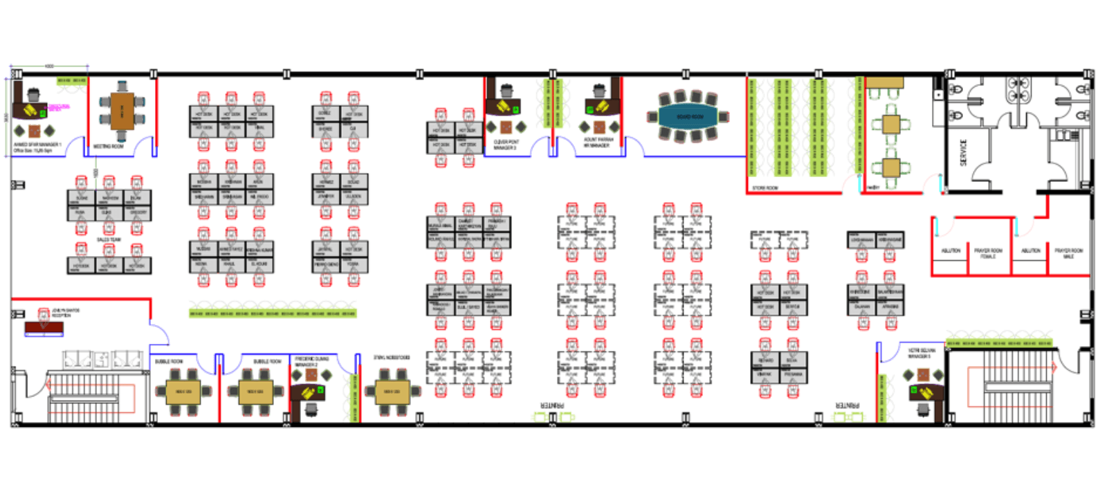 Space planning in Abu Dhabi